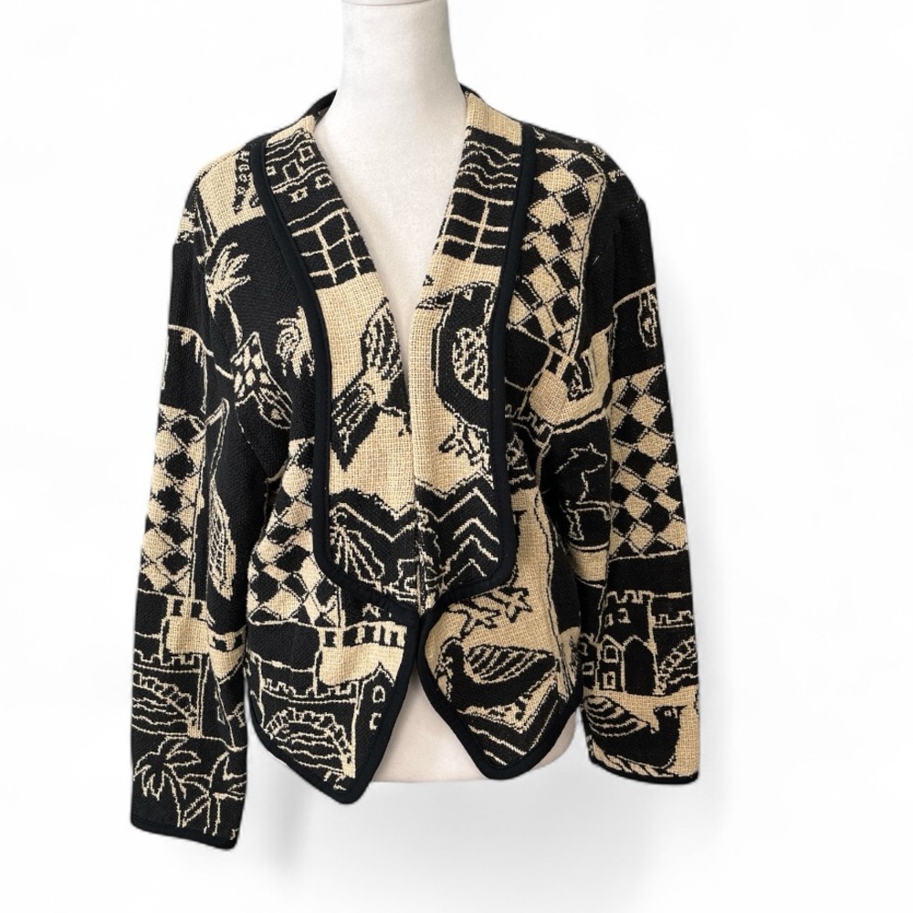Vintage Kokopelli Tapestry Jacket